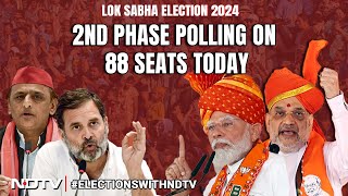 Lok Sabha Polls 2024 | 25% Turnout Till 11 am As 88 Seats Vote In Lok Sabha Phase 2 Elections Today