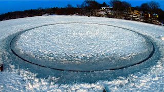 How to Make an Ice Carousel  Minnesota Cold (Part 29)
