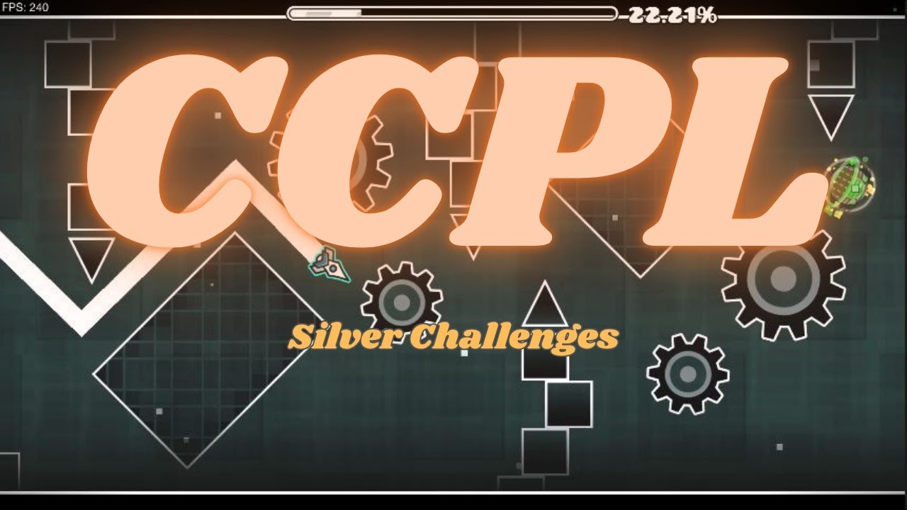 some CCPL silver wave challenges // Geometry Dash 2.2