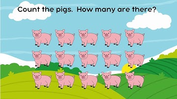 [Interactive] Counting Farm Animals is Fun with Counting Companion