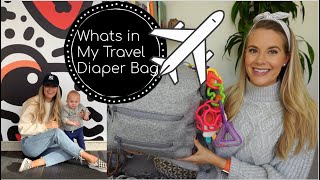 Whats in My Travel Diaper Bag/Review Dagne Dover