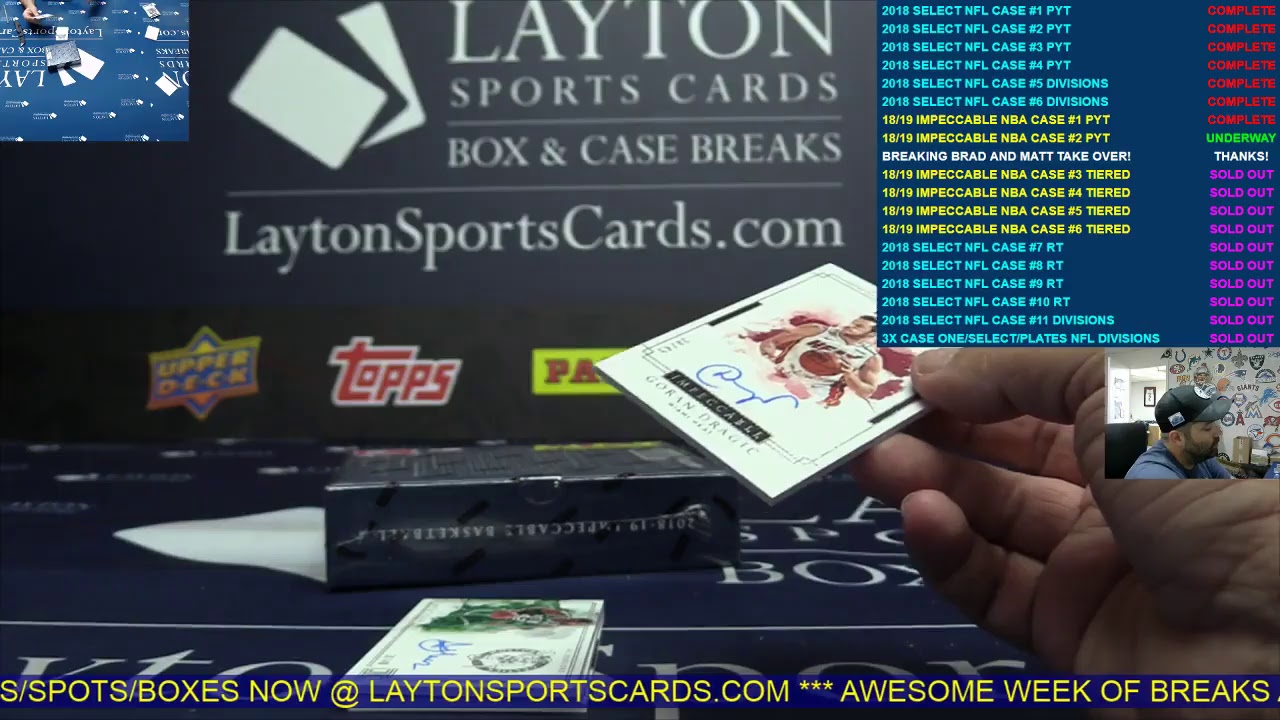 Layton Sports Cards Live! YouTube