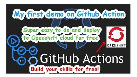 Github Action Pipeline with Openshift Deployment using cloud for free and super easy