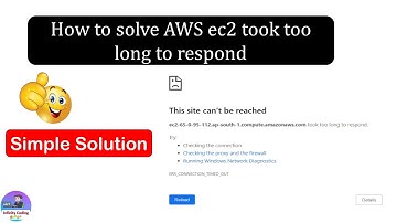 ec2 took too long to respond in AWS | AWS Ec2 site can