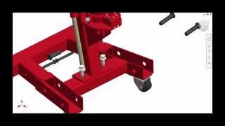 Hydraulic Engine Crane Design