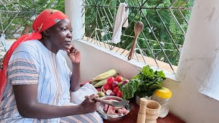 TRADITIONAL KITCHEN 🍲 Come Let's Do This the Village Way! | Simple African Cooking LIVE.