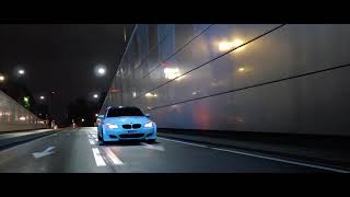 MAD Wide body E60 BMW 5 Series Burnouts on the streets of London
