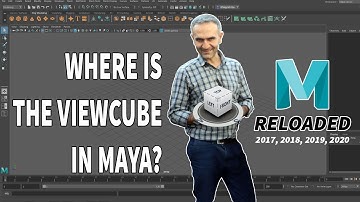 Display ViewCube in Maya [ 2017, 2018, 2019, 2020 ]