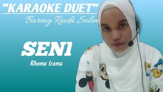 Seni - Rhoma Irama | Karaoke duet bareng Rinda Salim
