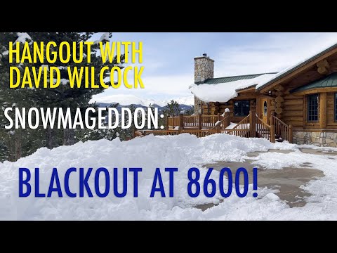 David Wilcock Hangout: Snowmageddon Blackout at 8600!