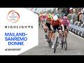 Heftige Stürze überschatten spannendes Finale | Highlights deutsch | Mailand - Sanremo Donne 2026