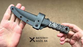 Williams Blade Design Zukuri Kaiken Custom 4.5" Cooper Camo Carbon Fiber Iphone 16Pro