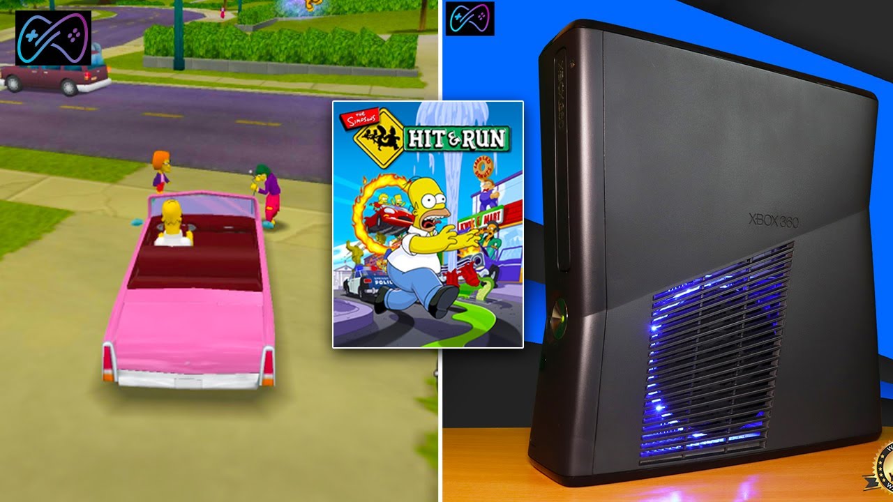 The Simpsons Hit and Run on Xbox 360 RGH 