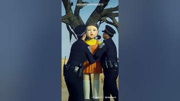 squid game doll police ai mentality #ruinedbyai #squidgame #squidgame2