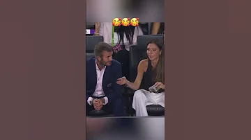 This moment between Victoria and David Beckham ❤️ (via @Major League Soccer on Apple TV) #shorts