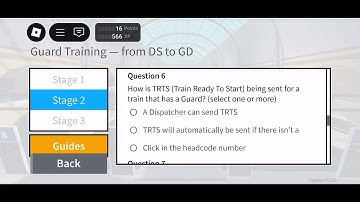 SCR Guard  theory quiz answer#stepfordcountyrailway
