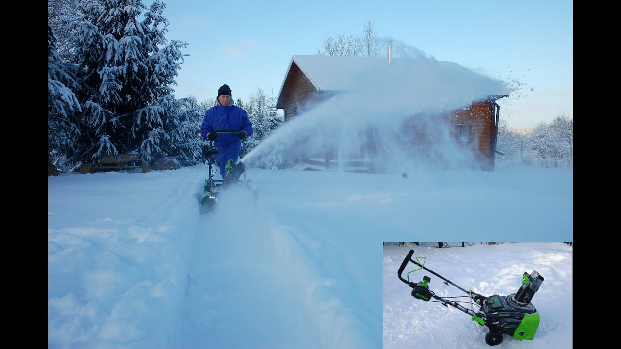Снегоуборщик для частного дома. СТРЕСС-ТЕСТ