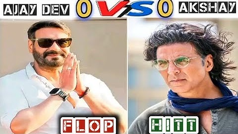 ajay devgan vs akshay kumar full comparison video