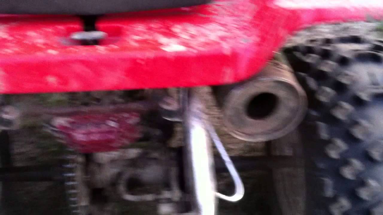 Yamaha Warrior 350 (1991) Idle & Rev. YouTube