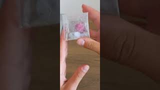 Подарочная коробочка кубик льда из скотча 😱🧊Gift box ice cube made of scotch tape 😱🧊