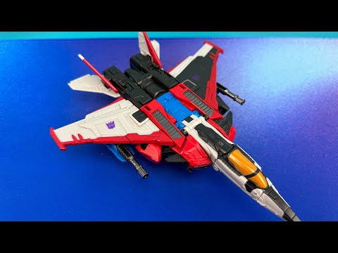 TRANSFORMERS REACTIVATE STARSCREAM VOYAGER CLASS ACTION FIGURE SHOWCASE!