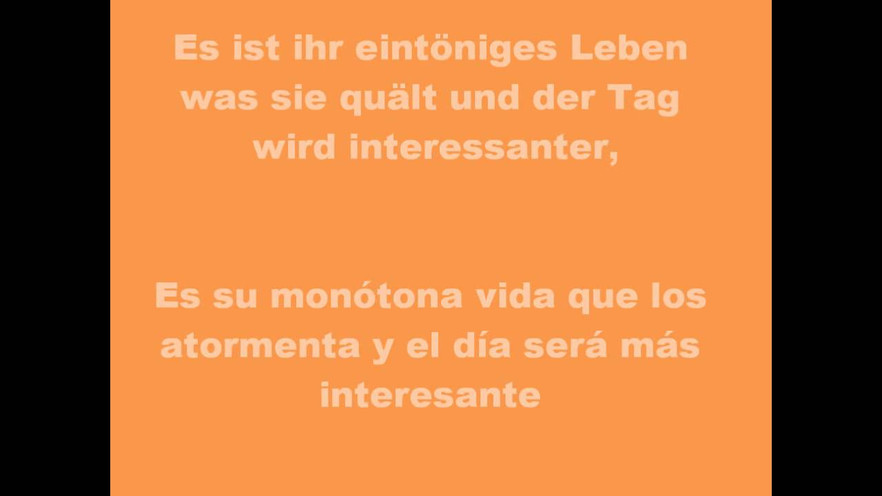 Die Ärzte - Lasse reden (letra en español) - YouTube
