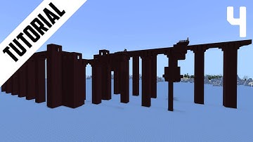 Minecraft: How to Build a Nether Fortress Part 4 (Step By Step)