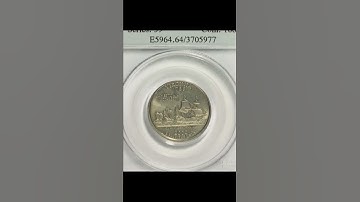 Partial Collar Error 2000 Virginia Quarter #shorts