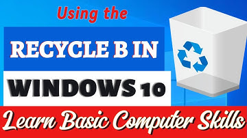 Windows 10- How to use Recycle Bin | Basic Computer Course Training in Hindi | What is Recycle Bin