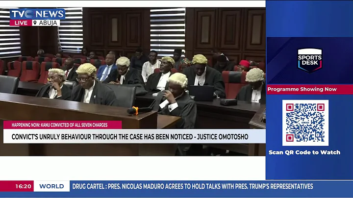 Nnamdi Kanu Sentenced To Life Imprisonment Instead Of Death Sentence