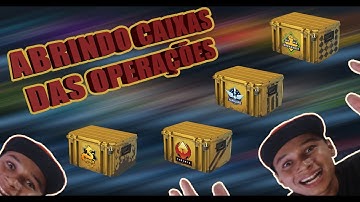 ABRINDO AS CAIXAS DA OPERAÇÕES DO CSGO NO CSGO NET !!! Será que deu bom?? ( Contrato FINO  do BINO )