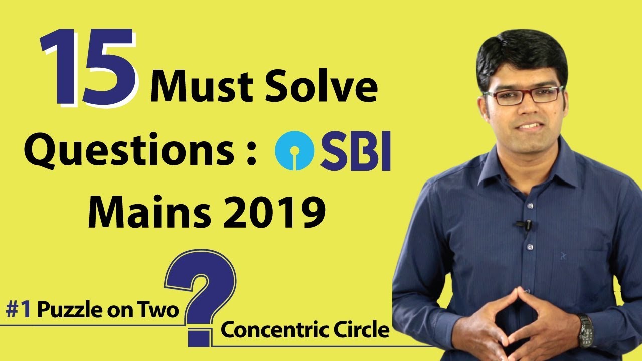 govt exams notifications 15 Must Solve Questions: SBI PO Mains 2019 - Puzzle on Concentric Circle | IBPS RRB | LIC | EPFO