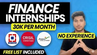 Step by Step Guide on how to Get FINANCE Internships in 1st year  #viralvideo @AgarwalStudioo