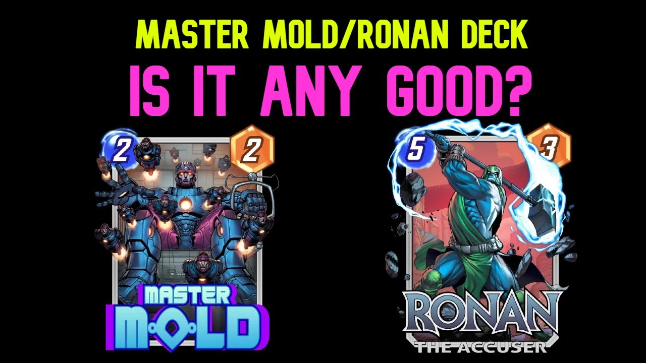 Marvel Snap: Best Master Mold Decks