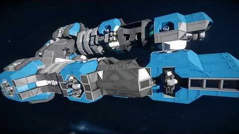 [Space Engineers][NE Company][Vanilla]Cerberus——Missile Destroyer