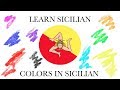 Learn Sicilian: Colors