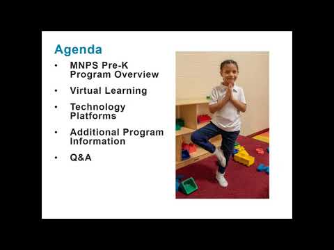 All About MNPS Pre-K: Virtual Learning Live Event