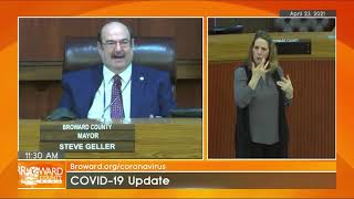 COVID-19 Community Update Press Conference - April 23, 2021