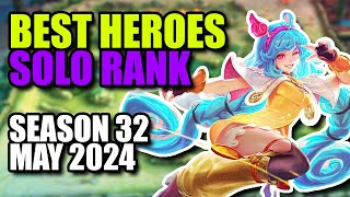 BEST HEROES IN MOBILE LEGENDS SEASON 32 MAY 2024 || META HEROES FOR RANKING UP screenshot 4