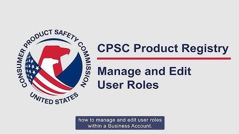User Management - Manage and Edit User Roles
