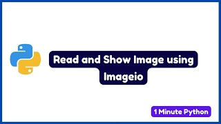How to read and show image using Imageio