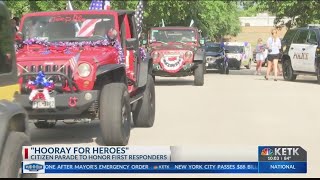 Hooray for Heroes Parade honors Gregg County Police, first responders