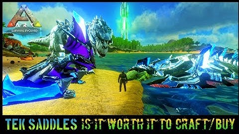 Tek saddles are worth it to craft/buy Ark Mobile ZN Gaming