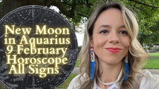 NEW MOON in AQUARIUS 9 February All Signs Horoscope: Let the Reset Begin!