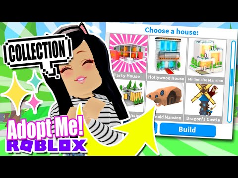 My Entire House Collection In Adopt Me Roblox Tour Mansion Shop Youtube - roblox celebrity collection adopt me