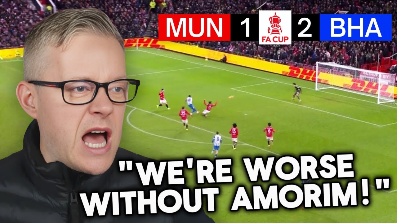 Goldbridge Watches Man United GO OUT of FA Cup vs Brighton