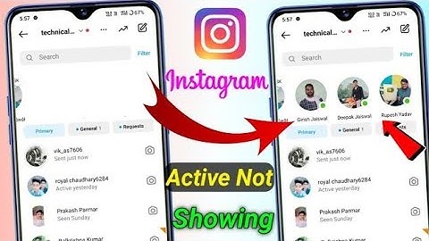 How to fix messenger not showing active friends |instagram online active friends not showing 2024