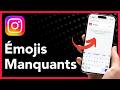Comment réparer les émojis Instagram qui ne s'affichent pas