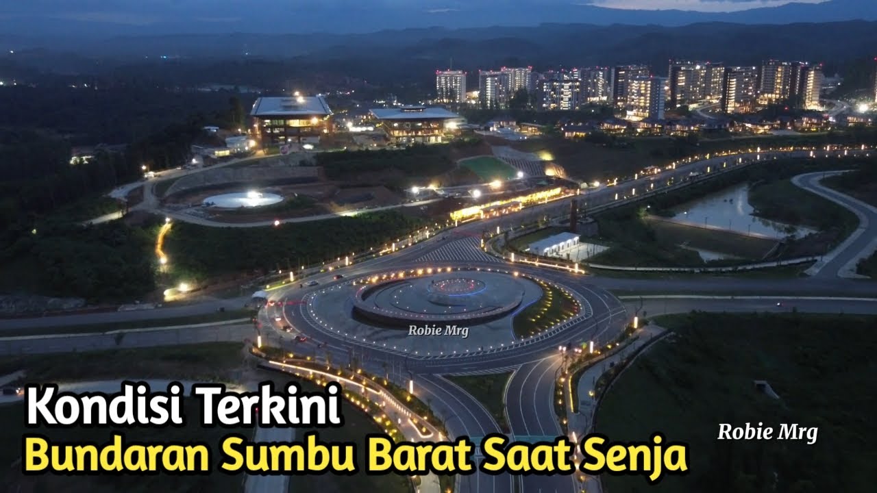 IKN Terkini! Melihat Indahnya Suasana Senja Dikawasan Kota Nusantara / KIPP IKN