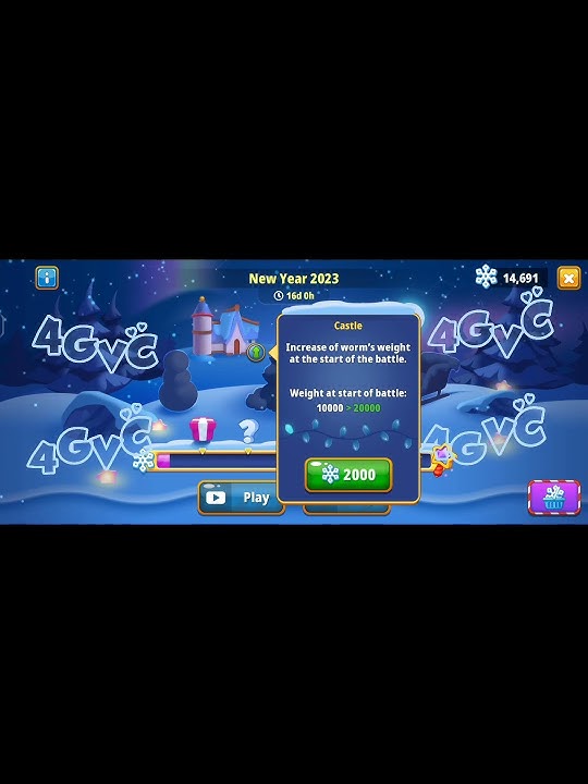 🎆Worms Zone .io New Year 2023 (7) 🪄Magic Wand🪄 Bonuses=Castle (1)🎆_W$8